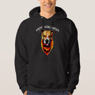 Halloween Jack O Lantern Pitbull Funny Dog Hallowe Hoodie