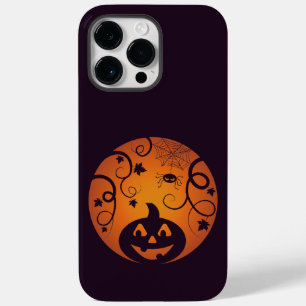 Halloween Jack o lantern pumpkin face and spider Case-Mate iPhone 14 Pro Max Case