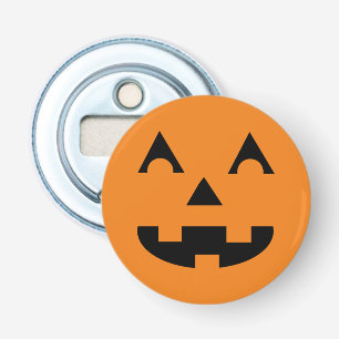 Halloween Jack O Lantern Pumpkin Face Bottle Opener