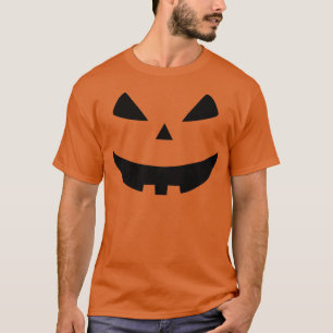 Halloween Jack O Lantern Pumpkin Face Type A 25 T-Shirt