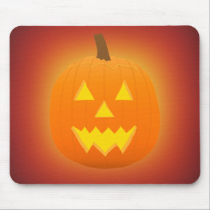 Halloween: Jack-O-Lantern: Pumpkin: Mousepad