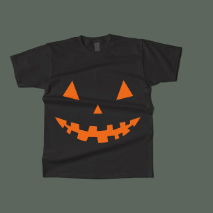 Halloween Jack O Lantern Silhouette Kid T-Shirt