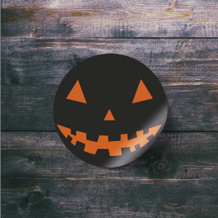 Halloween Jack O Lantern Silhouette Sticker
