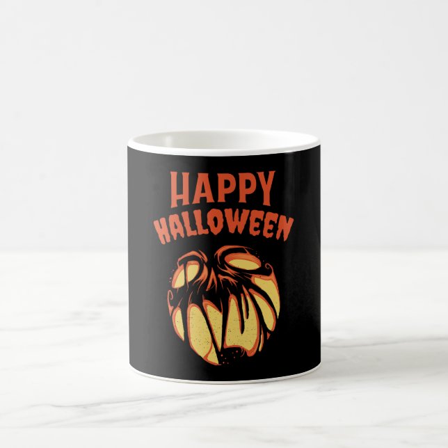 Halloween Jack o'Lantern pumpkin Coffee Mug (Center)