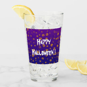 Halloween Jack Pumpkins Glass