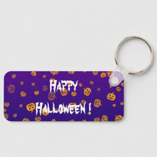Halloween Jack Pumpkins Key Ring
