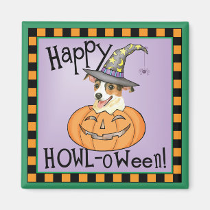 Halloween Jack Russell Terrier Magnet