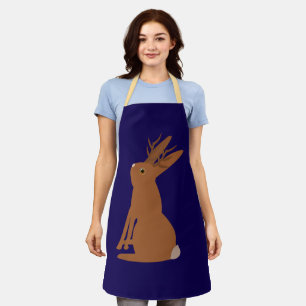 Halloween Jackalope Trick or Treat Apron