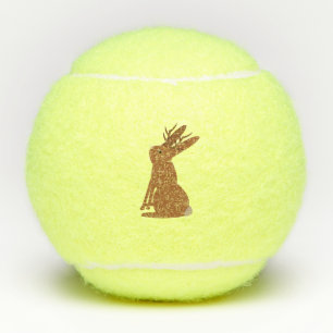 Halloween Jackalope Trick or Treat Tennis Balls