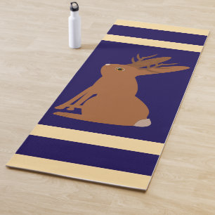 Halloween Jackalope Trick or Treat Yoga Mat