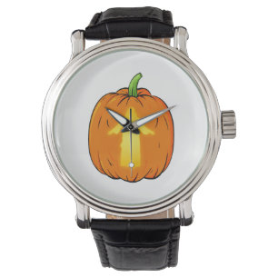 Halloween Jesus Design with Jesus Pumpkin Watch