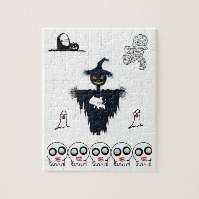 Halloween Jigsaw Puzzle (Vertical)