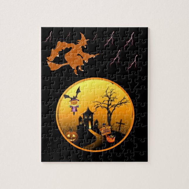 Halloween Jigsaw Puzzle (Vertical)
