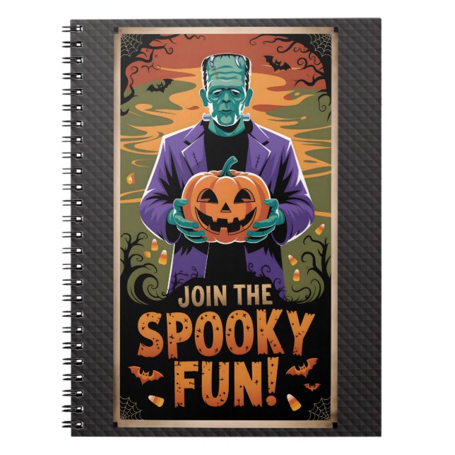Halloween - Join the spooky Fun Notebook (Front)