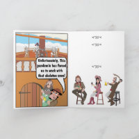 HALLOWEEN JOKE. CARD