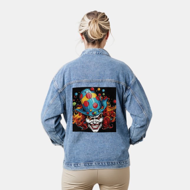 Halloween/Joker Denim Jacket (Model)