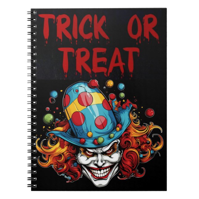 Halloween/Joker Notebook (Front)