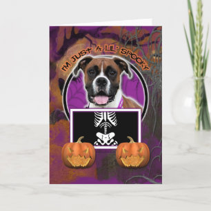 Halloween - Just a Lil Spooky - Boxer - Vindy Card