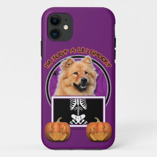 Halloween - Just a Lil Spooky - Chow Chow - Cinny iPhone 11 Case