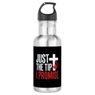 Halloween Just The Tip Bloody Cross 532 Ml Water Bottle