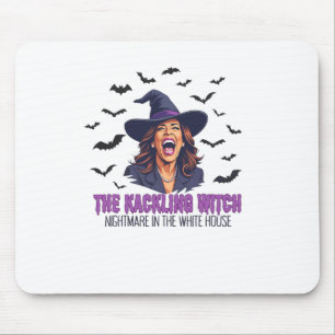Halloween Kamala Harris The Kackling Witch Spooky  Mouse Pad