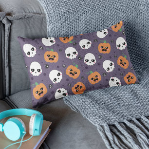 Halloween Kawaii Pattern  Lumbar Cushion