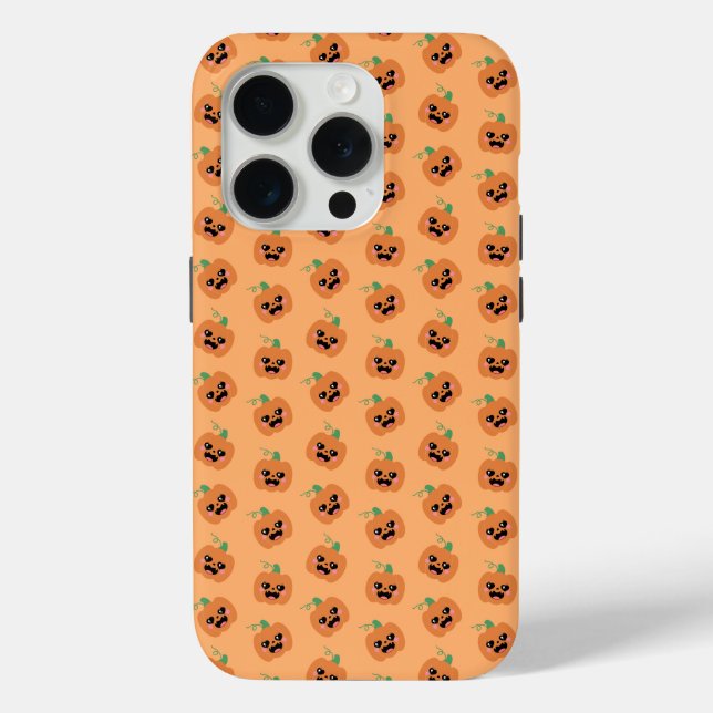 Halloween Kawaii Pumpkins Pattern Case-Mate iPhone Case (Back)