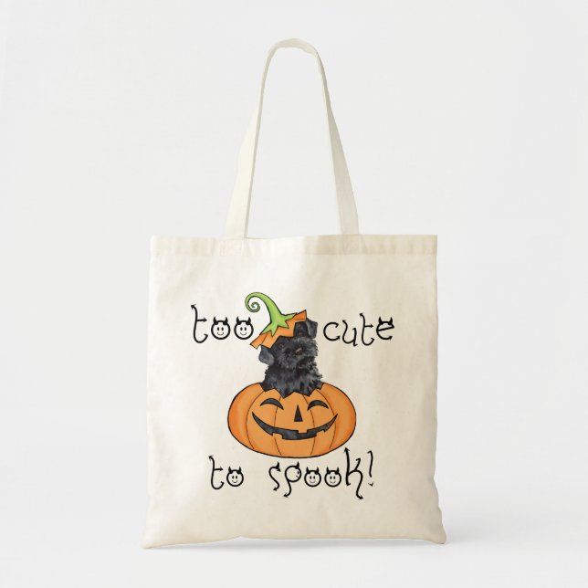 Halloween Kerry Blue Terrier Tote Bag (Front)