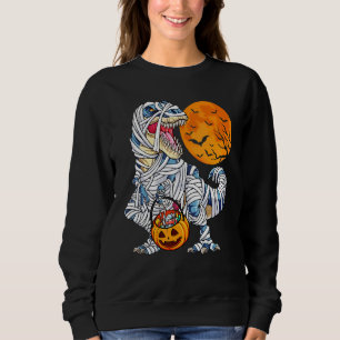 Halloween Kids Cute Costume Mummy Dinosaur Boys Sweatshirt