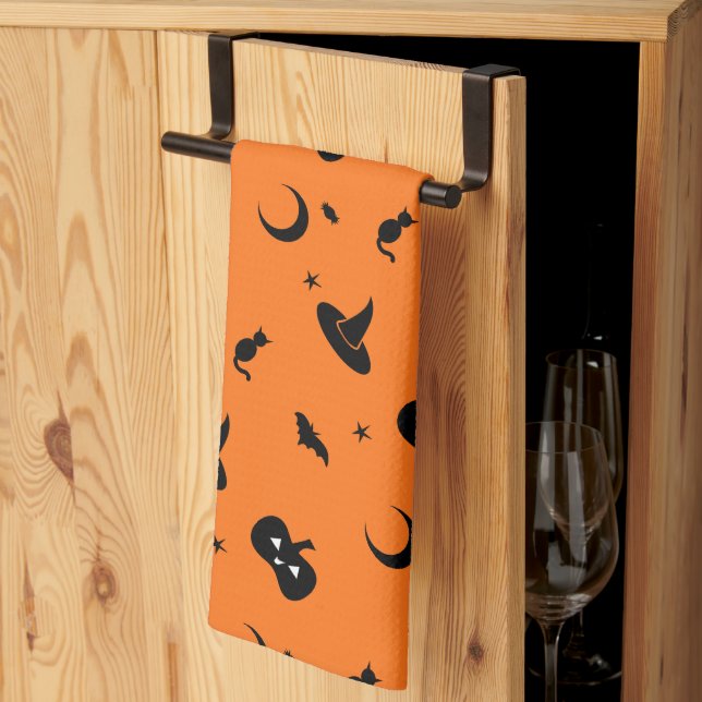 Halloween Kitchen Towel (Thirds Fold)