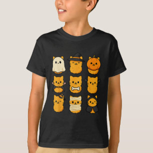 Halloween Kitten Nuggets Food Pun Cat Lover  T-Shirt