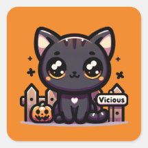 Halloween Kitten Vicious Cute Cat