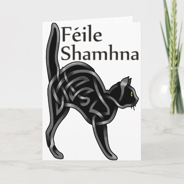 Halloween Kitty Card (Front)