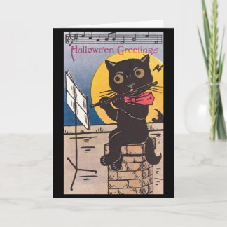 Halloween Kitty Card