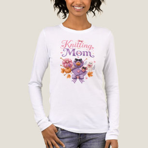 Halloween Knitting Mum - Women's T-shirt Tri-Blend Shirt