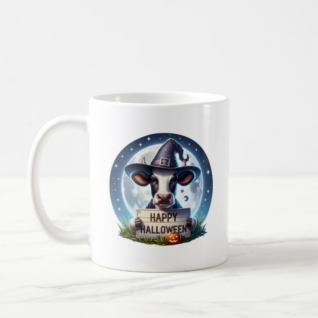 Halloween Koe Coffee Mug (Left)