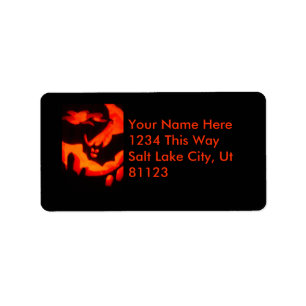 Halloween Label