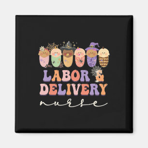 Halloween LandD Labour and Delivery Nurse Party Co Magnet