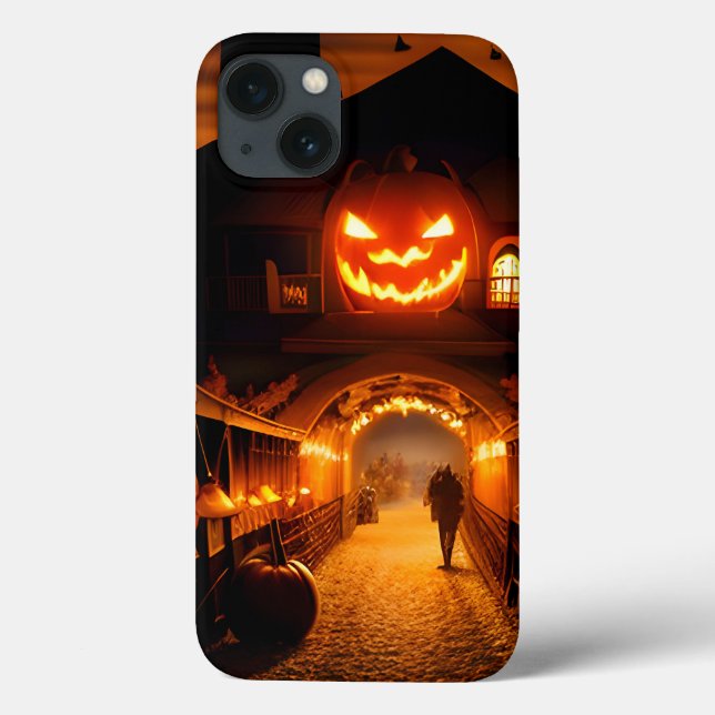 Halloween Landscape Five Case-Mate iPhone Case (Back)