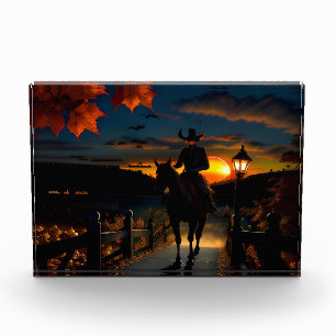 Halloween Landscape Seven Photo Block