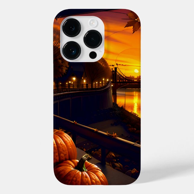 Halloween Landscape Two Case-Mate iPhone Case (Back)