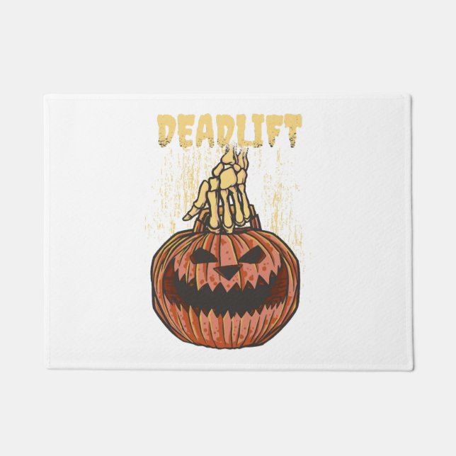 Halloween lantern doormat (Front)