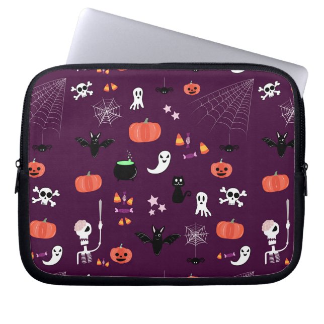 Halloween Laptop Sleeve (Front)