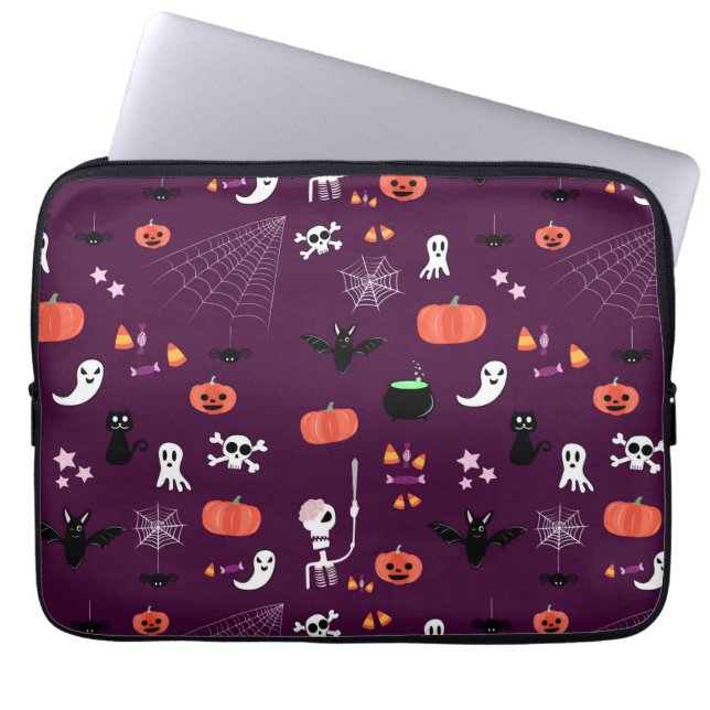 Halloween Laptop Sleeve (Front)