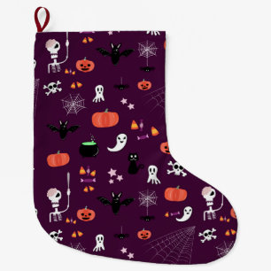 Halloween Large Christmas Stocking