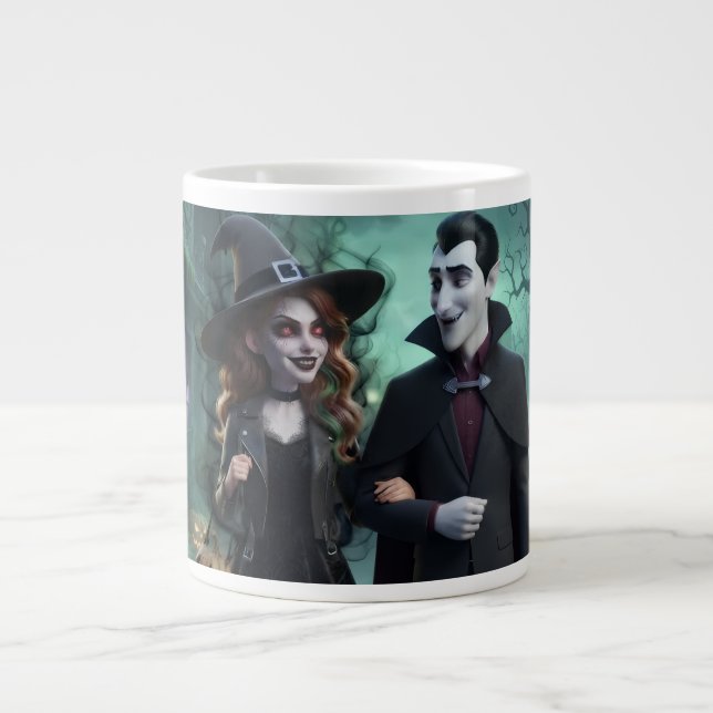 Halloween Large Coffee Mug (Front)