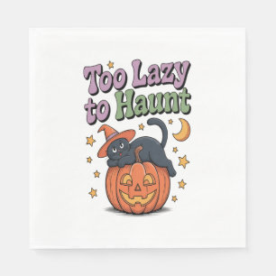 Halloween Lazy Ghost Napkin