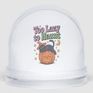 Halloween Lazy Ghost Snowglobe