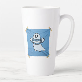 Halloween Lazy Taped Costume  Latte Mug