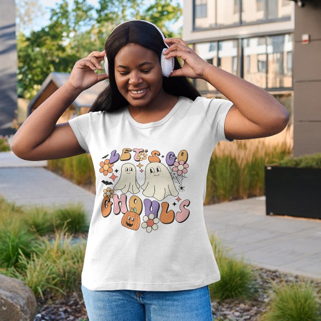 HALLOWEEN LETS GO GHOULS CUTE GHOSTS 👻👻🎃 T-Shirt (Creator Uploaded)